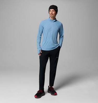 Men's Stealth Spring Technical Half Zip Top, Color: Rainy Day, image 4