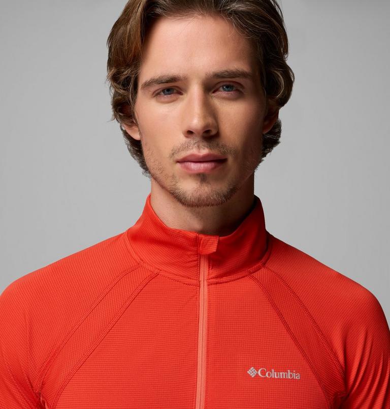 Haut Demi-zip Technique Stealth Spring Homme, Color: Super Sonic, Zing Pops, image 5