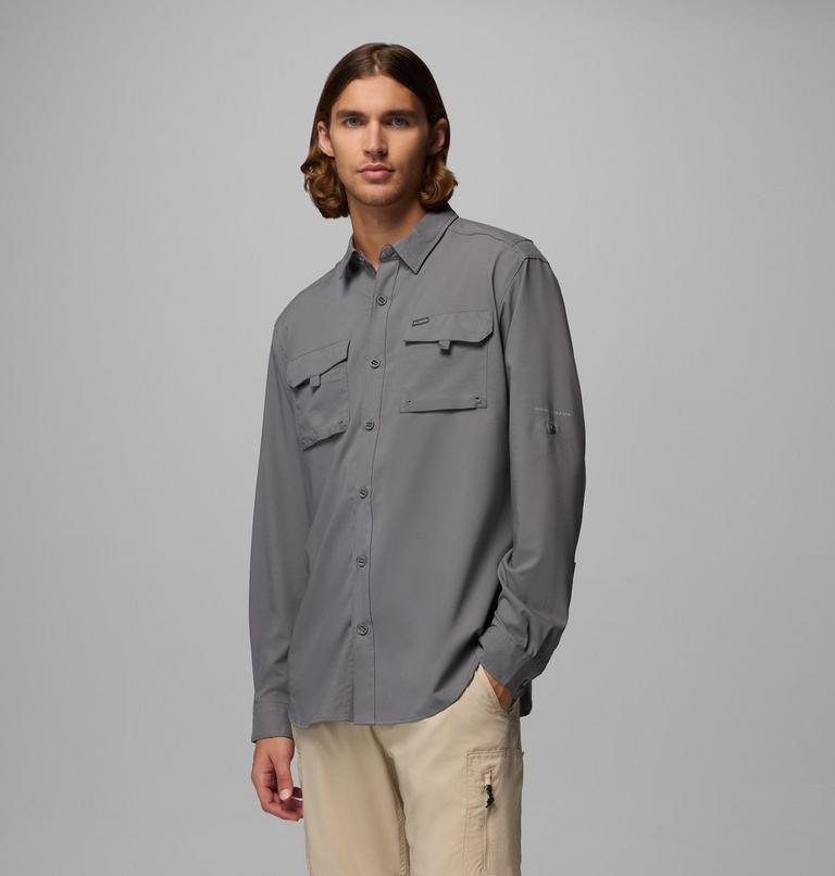 Camisa reciclada Silver Ridge Utility II para hombre, Color: City Grey, image 4