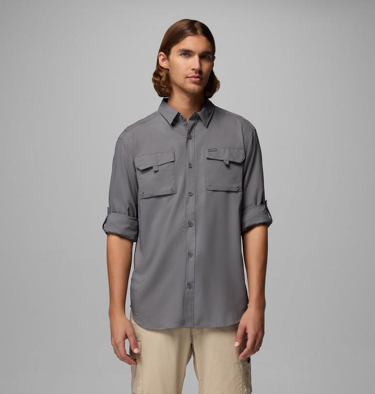 Camisa reciclada Silver Ridge Utility II para hombre, Color: City Grey, image 5
