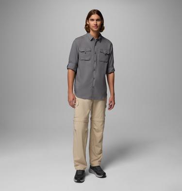 Men's Silver Ridge Utility II Recycled Shirt, Color: City Grey, image 2