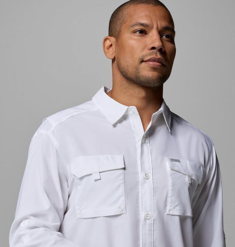 Camisa reciclada Silver Ridge Utility II para hombre, Color: White, image 7