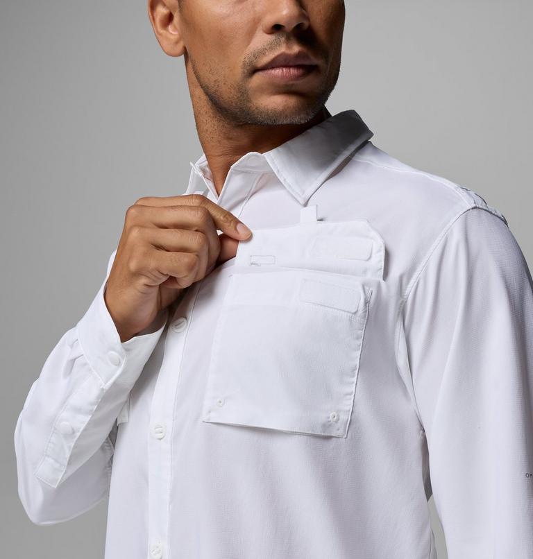 Camisa reciclada Silver Ridge Utility II para hombre, Color: White, image 8