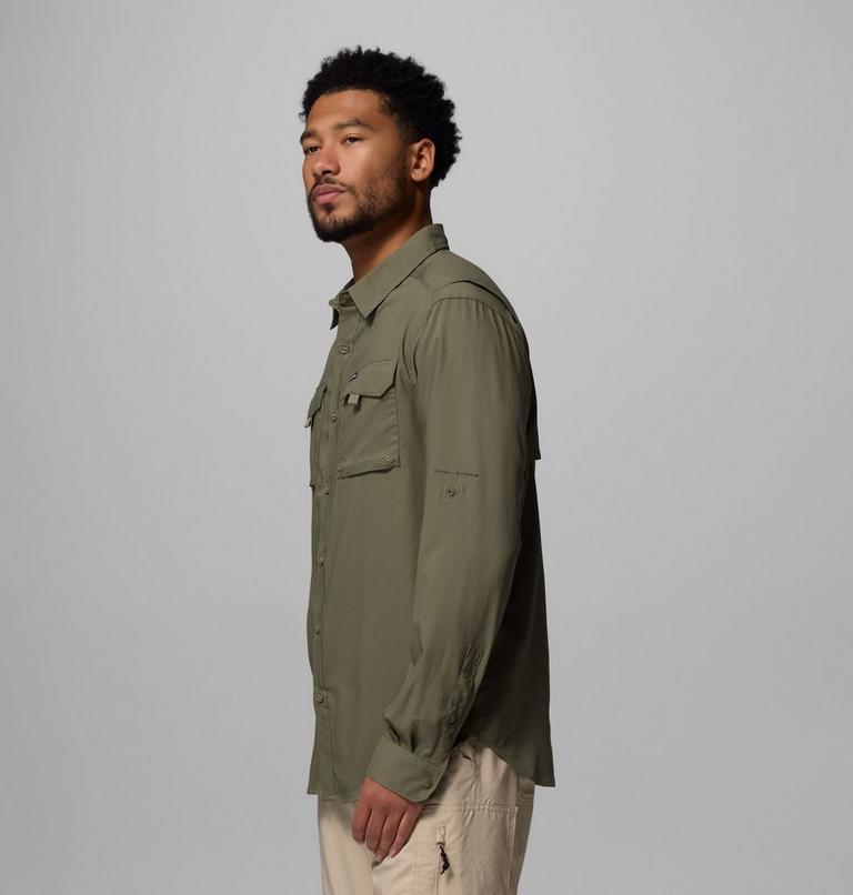 Camisa reciclada Silver Ridge Utility II para hombre, Color: Stone Green, image 4
