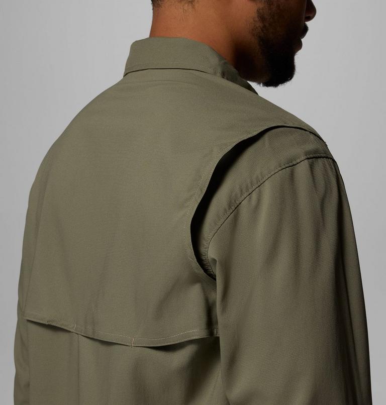 Camisa reciclada Silver Ridge Utility II para hombre, Color: Stone Green, image 8