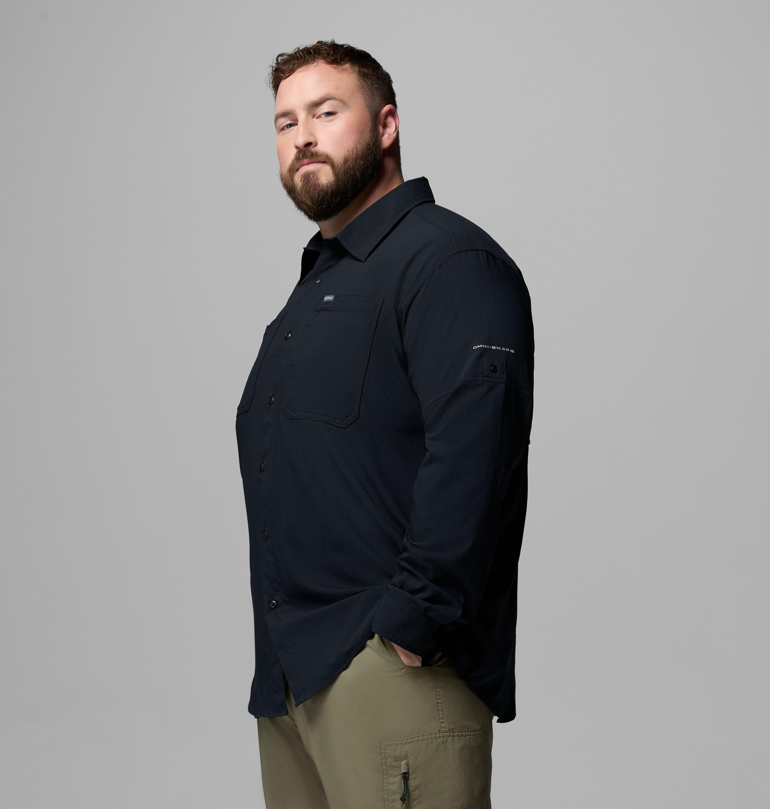 Homme – Chemise à manches longues Silver Ridge Utility II – Tailles forts | 010 | 3X 4