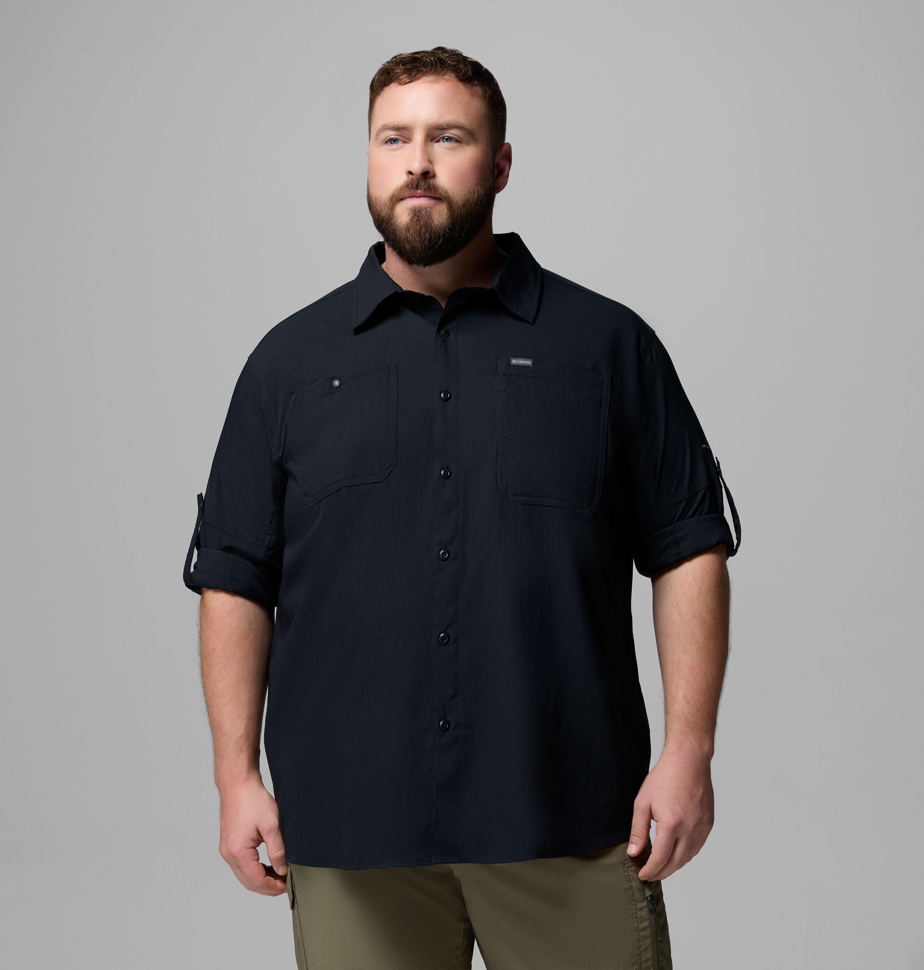 Homme – Chemise à manches longues Silver Ridge Utility II – Tailles forts | 010 | 3X 5