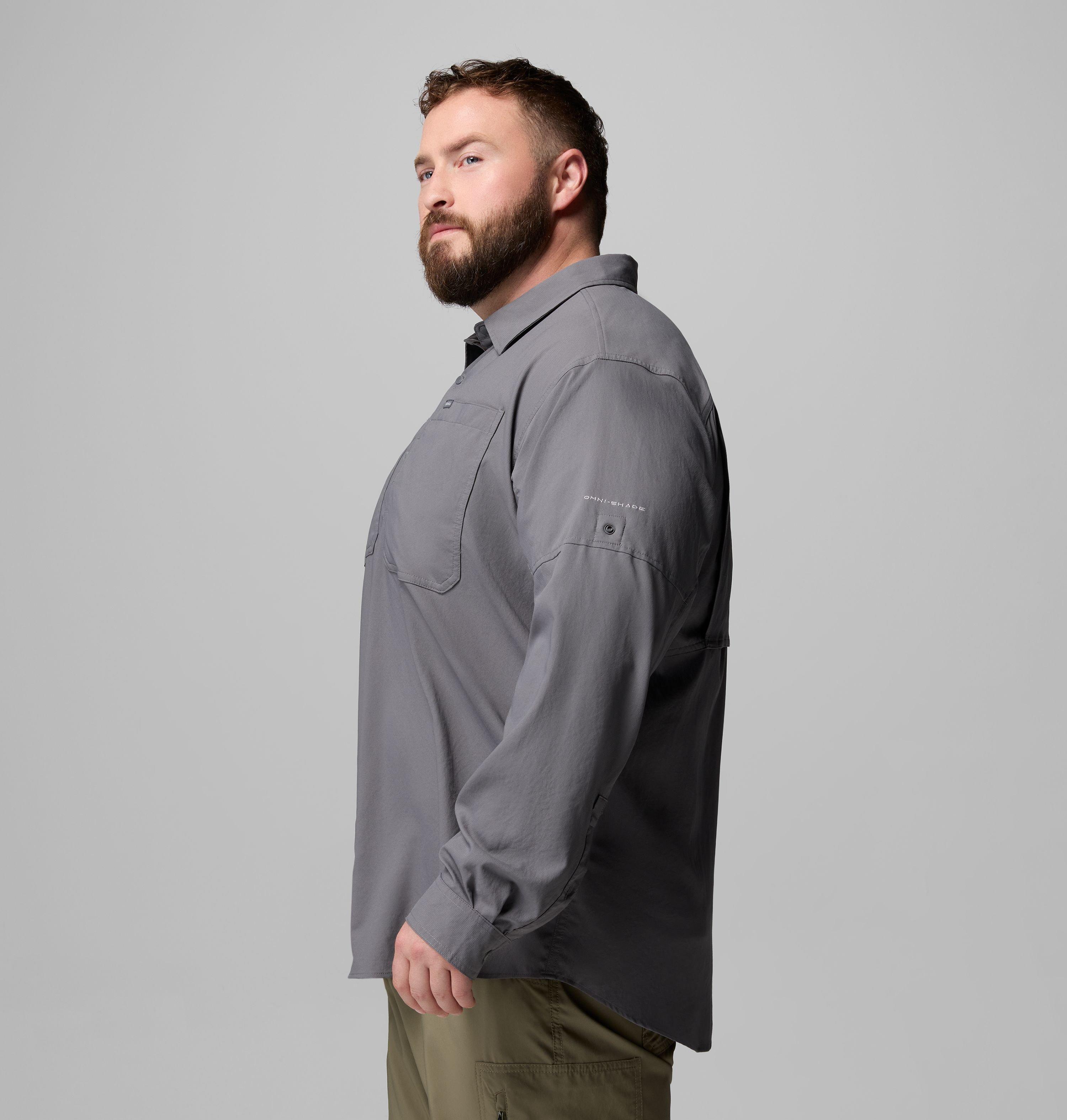 Men's Silver Ridge Utility II Long Sleeve Shirt - Big | 023 | 5X 4