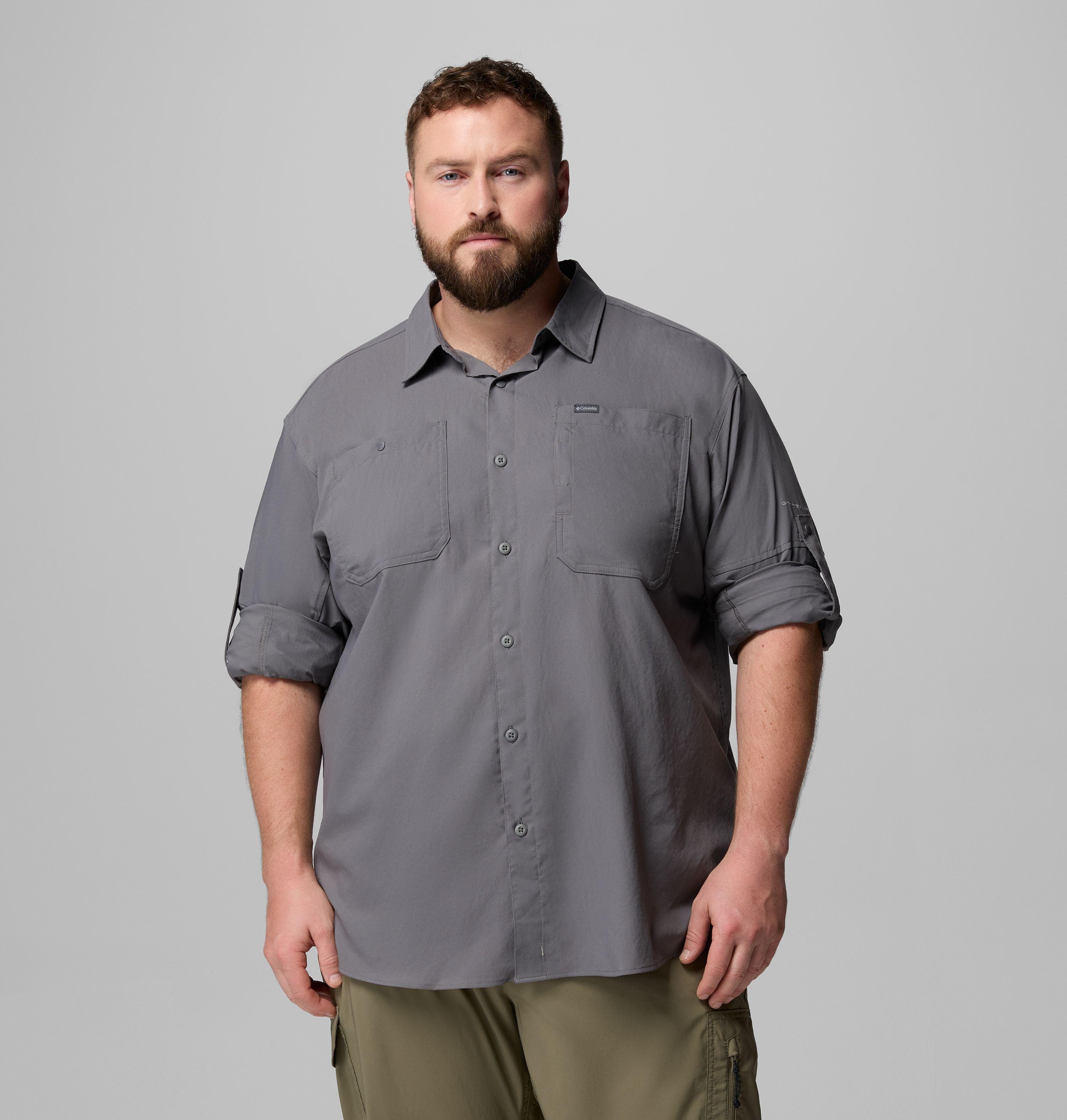 Men's Silver Ridge Utility II Long Sleeve Shirt - Big | 023 | 5X 6
