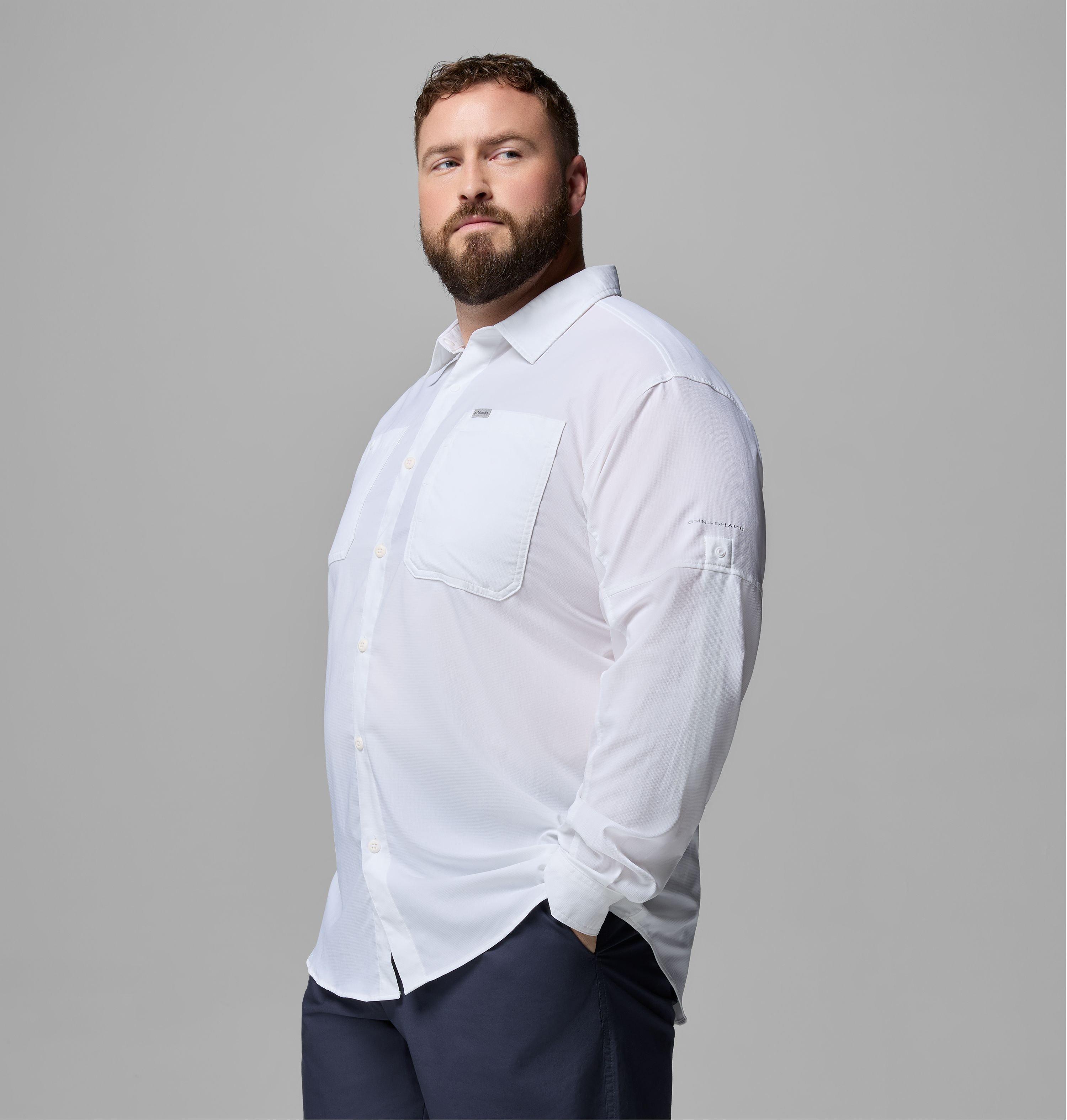 Homme – Chemise à manches longues Silver Ridge Utility II – Tailles forts | 100 | 5X 4
