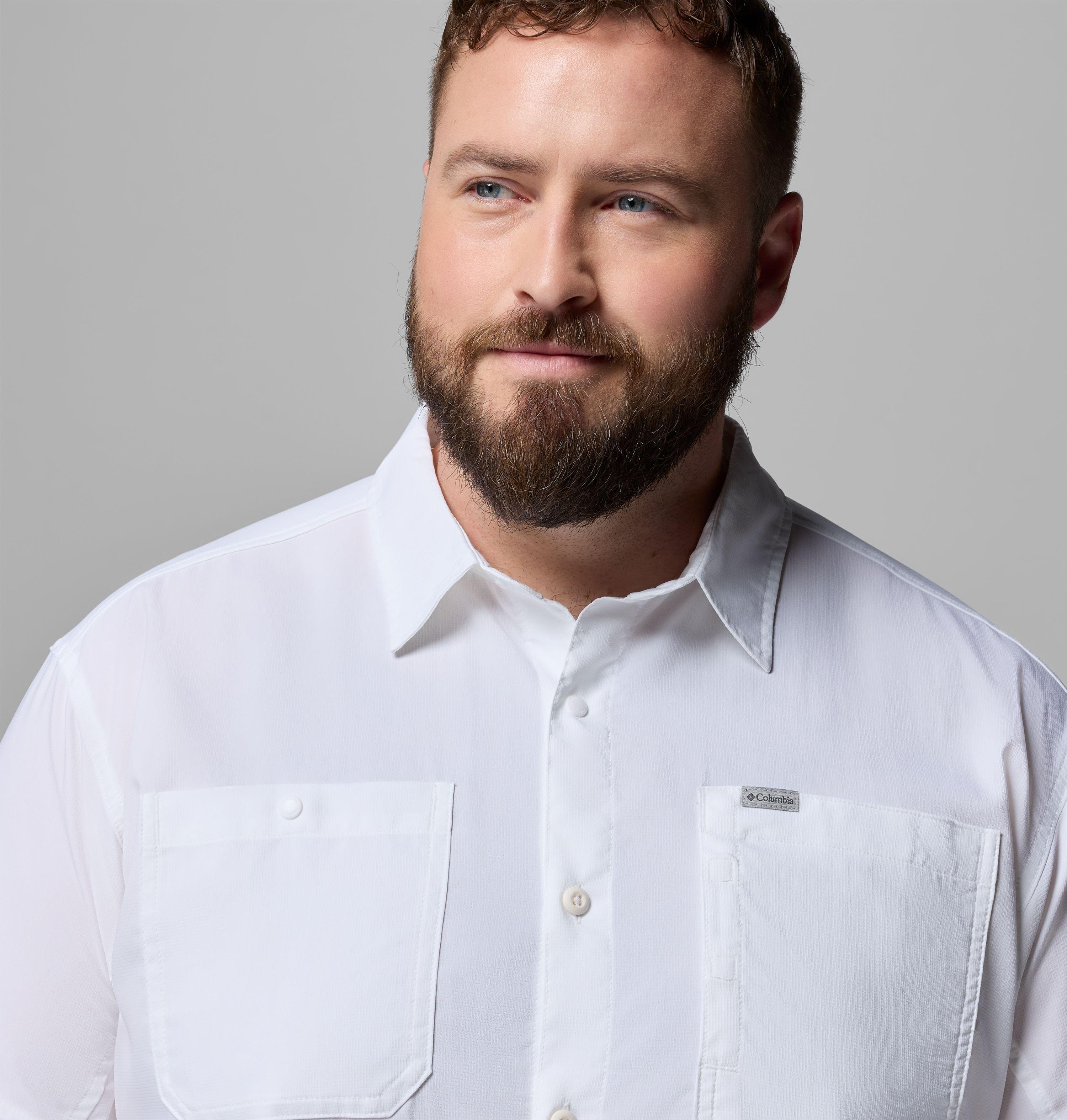 Homme – Chemise à manches longues Silver Ridge Utility II – Tailles forts | 100 | 5X 7