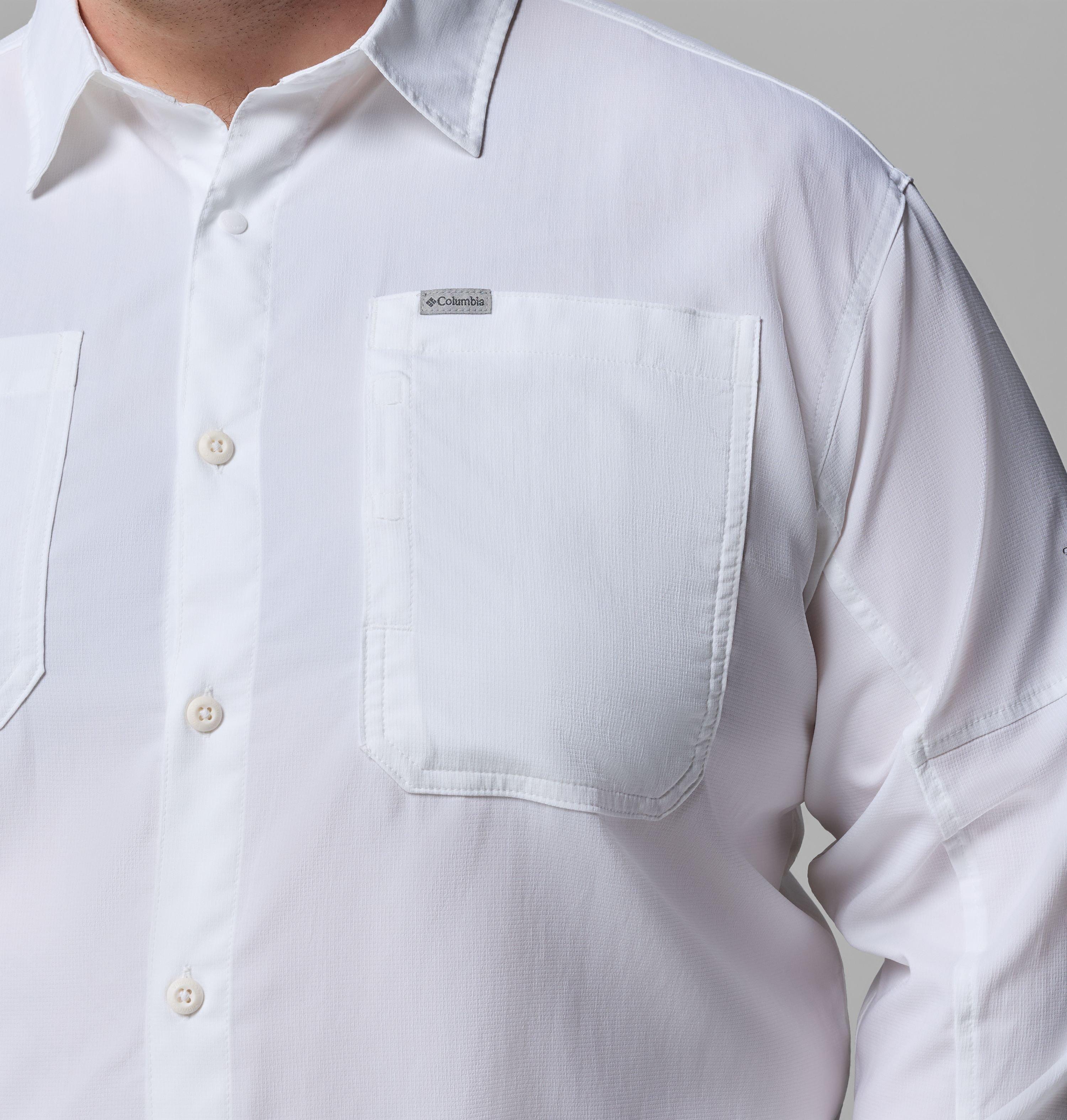 Homme – Chemise à manches longues Silver Ridge Utility II – Tailles forts | 100 | 5X 8