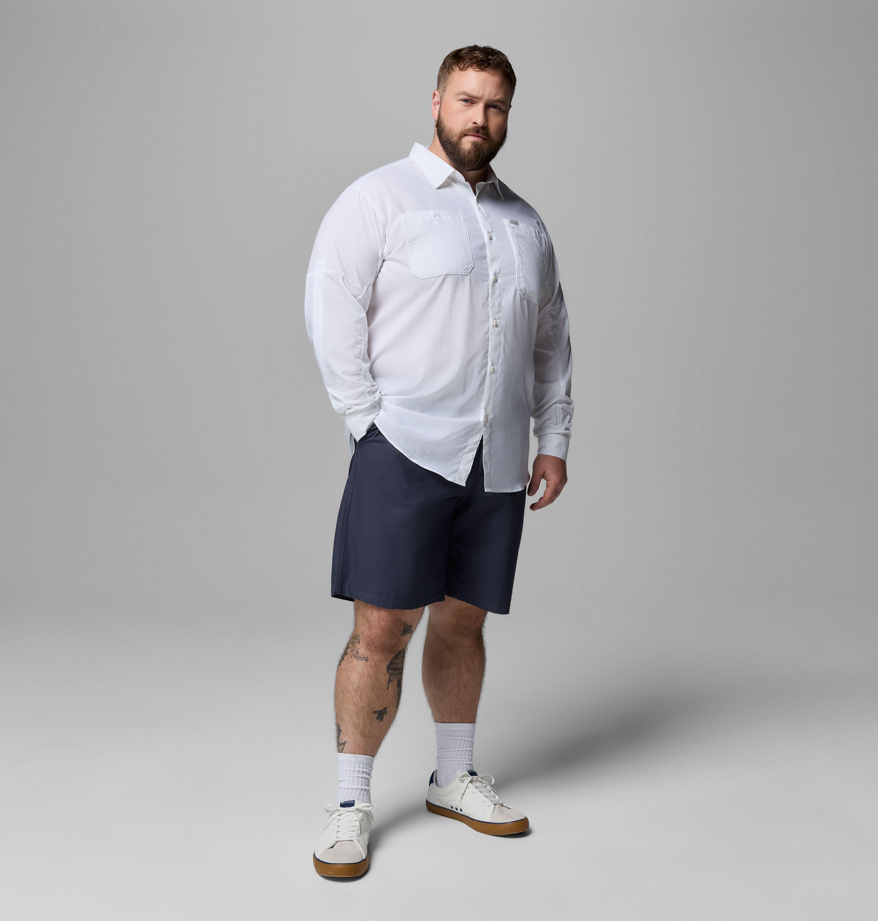 Homme – Chemise à manches longues Silver Ridge Utility II – Tailles forts | 100 | 5X 10