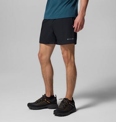 Men's Stealth Spring Lined Trail Running Shorts, Color: Black, image 8