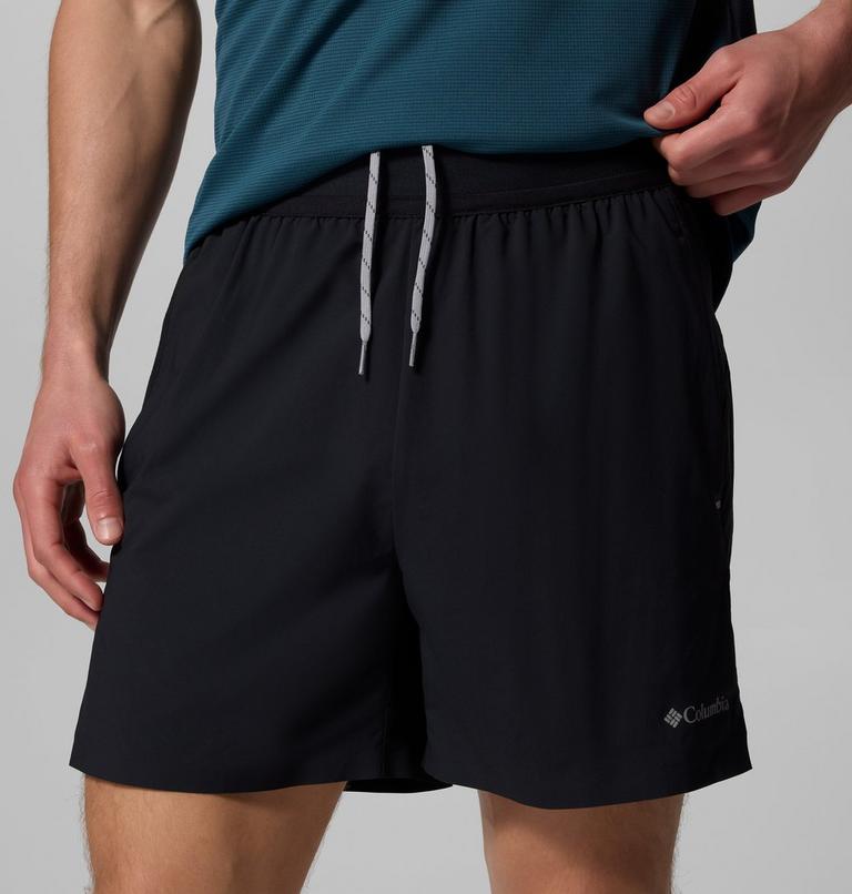 Men's Stealth Spring Lined Trail Running Shorts, Color: Black, image 5