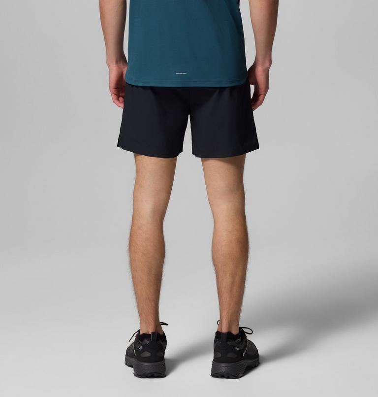 Men's Stealth Spring Lined Trail Running Shorts, Color: Black, image 3