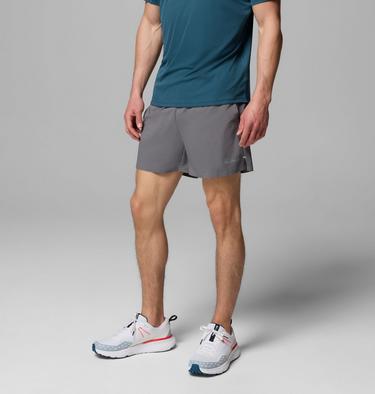 Men's Stealth Spring Lined Trail Running Shorts, Color: City Grey, image 16