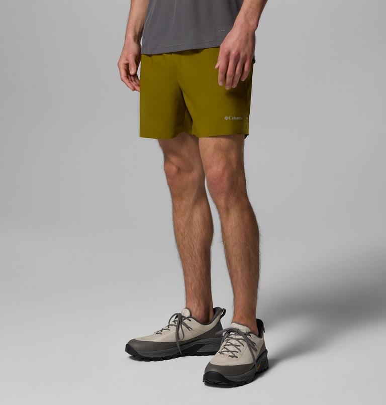 Men's Stealth Spring Lined Trail Running Shorts, Color: Mossy Green, image 4