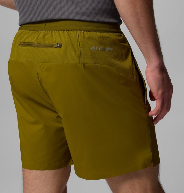 Men's Stealth Spring Lined Trail Running Shorts, Color: Mossy Green, image 6