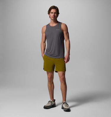 Men's Stealth Spring Lined Trail Running Shorts, Color: Mossy Green, image 10