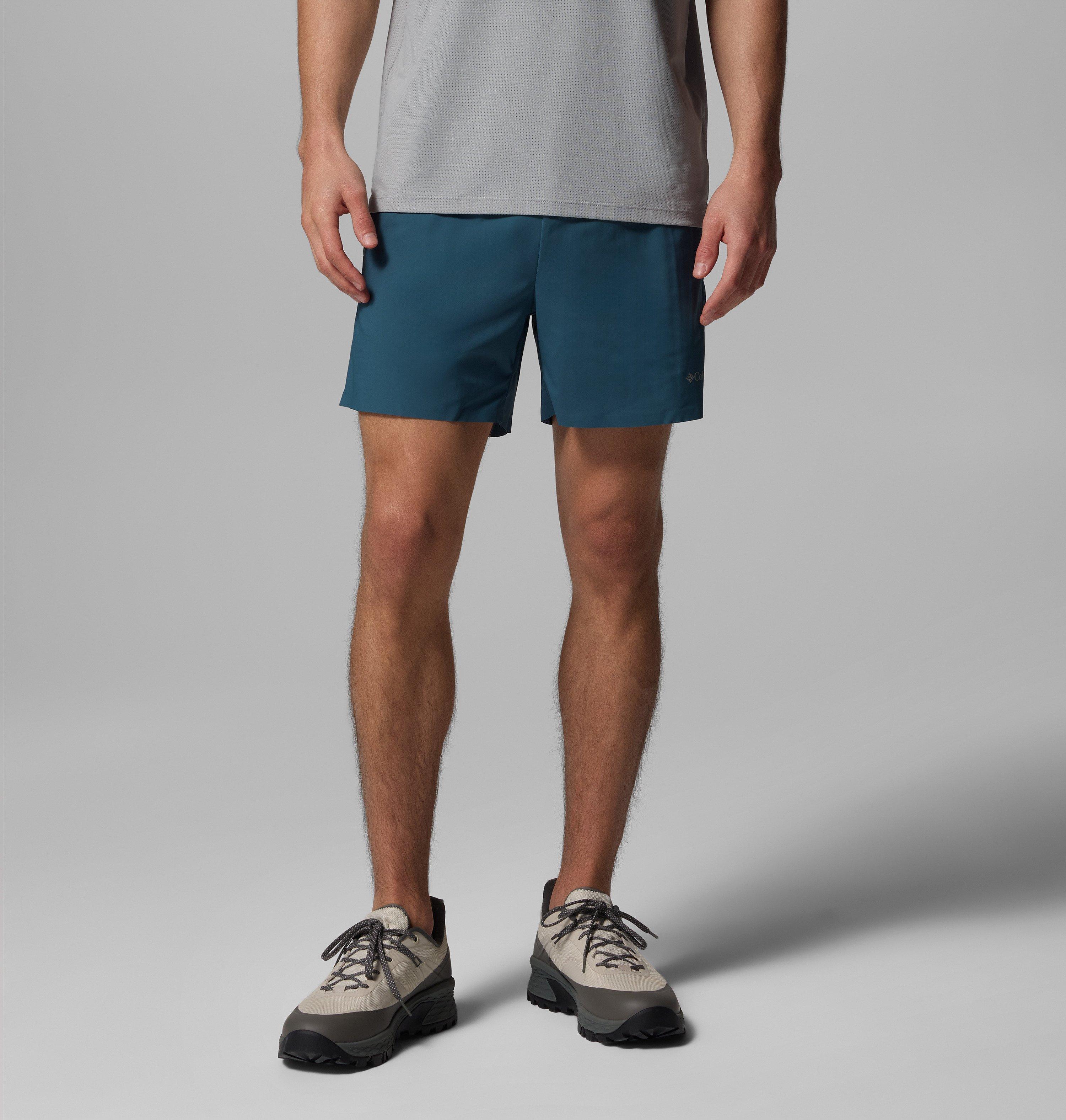 Columbia Sportswear Men's Blue Columbia - Stealth Spring™ Lined Trail Running Shorts - Ever Medium