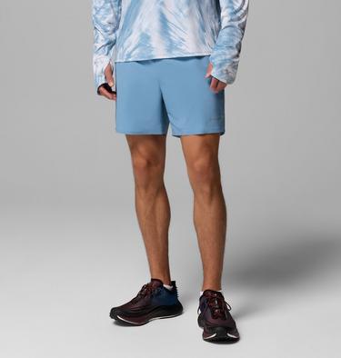 Men's Stealth Spring Lined Trail Running Shorts, Color: Rainy Day, image 1