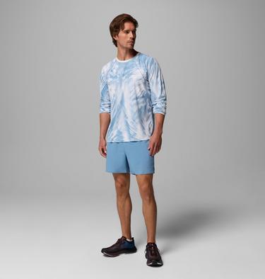Men's Stealth Spring Lined Trail Running Shorts, Color: Rainy Day, image 2