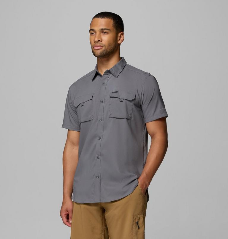 Camisa de manga corta reciclada Silver Ridge Utility II para hombre, Color: City Grey, image 4