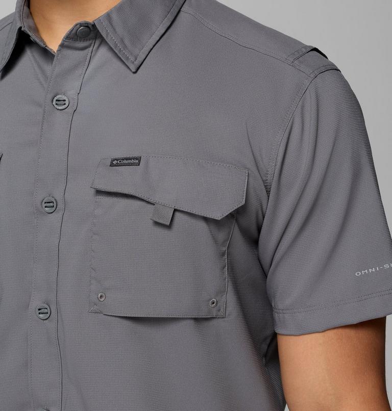 Camisa de manga corta reciclada Silver Ridge Utility II para hombre, Color: City Grey, image 6