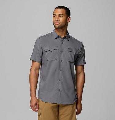 Camisa de manga corta reciclada Silver Ridge Utility II para hombre, Color: City Grey, image 13