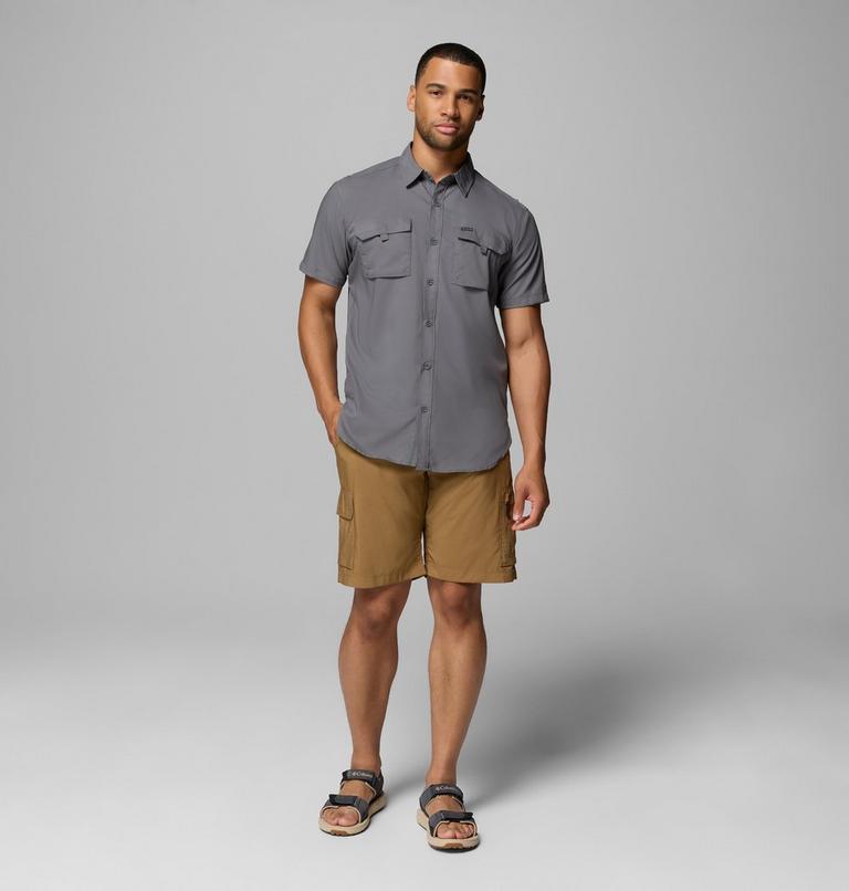Camisa de manga corta reciclada Silver Ridge Utility II para hombre, Color: City Grey, image 2