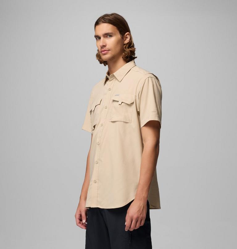 Camisa de manga corta reciclada Silver Ridge Utility II para hombre, Color: Ancient Fossil, image 4