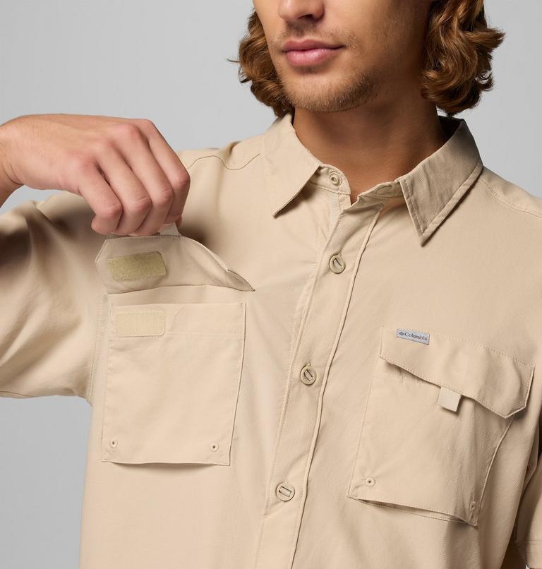 Camisa de manga corta reciclada Silver Ridge Utility II para hombre, Color: Ancient Fossil, image 6