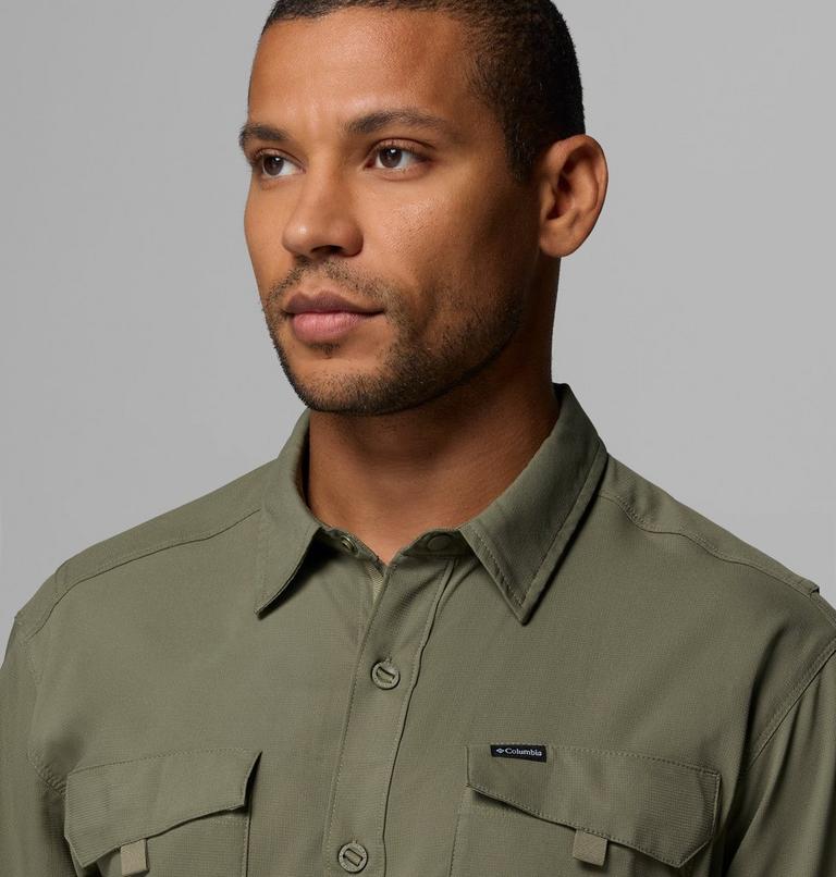 Camisa de manga corta reciclada Silver Ridge Utility II para hombre, Color: Stone Green, image 5
