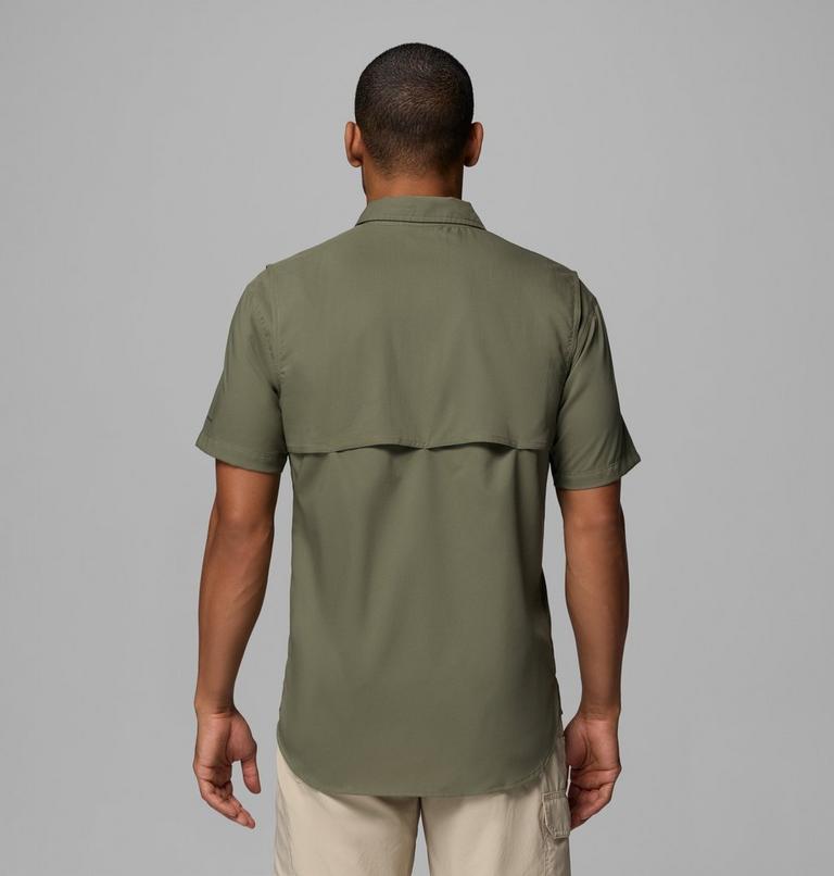 Camisa de manga corta reciclada Silver Ridge Utility II para hombre, Color: Stone Green, image 3