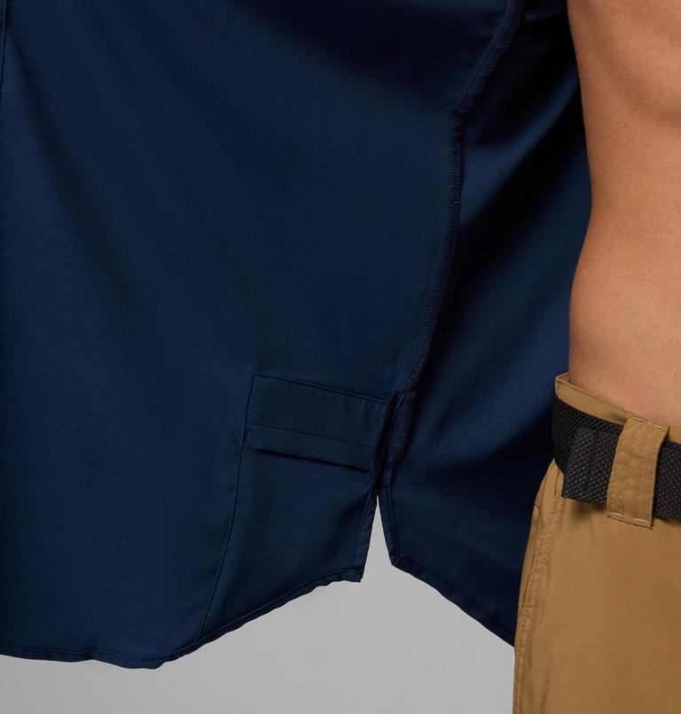 Camisa de manga corta reciclada Silver Ridge Utility II para hombre, Color: Collegiate Navy, image 8