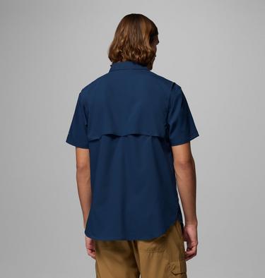 Camisa de manga corta reciclada Silver Ridge Utility II para hombre, Color: Collegiate Navy, image 3