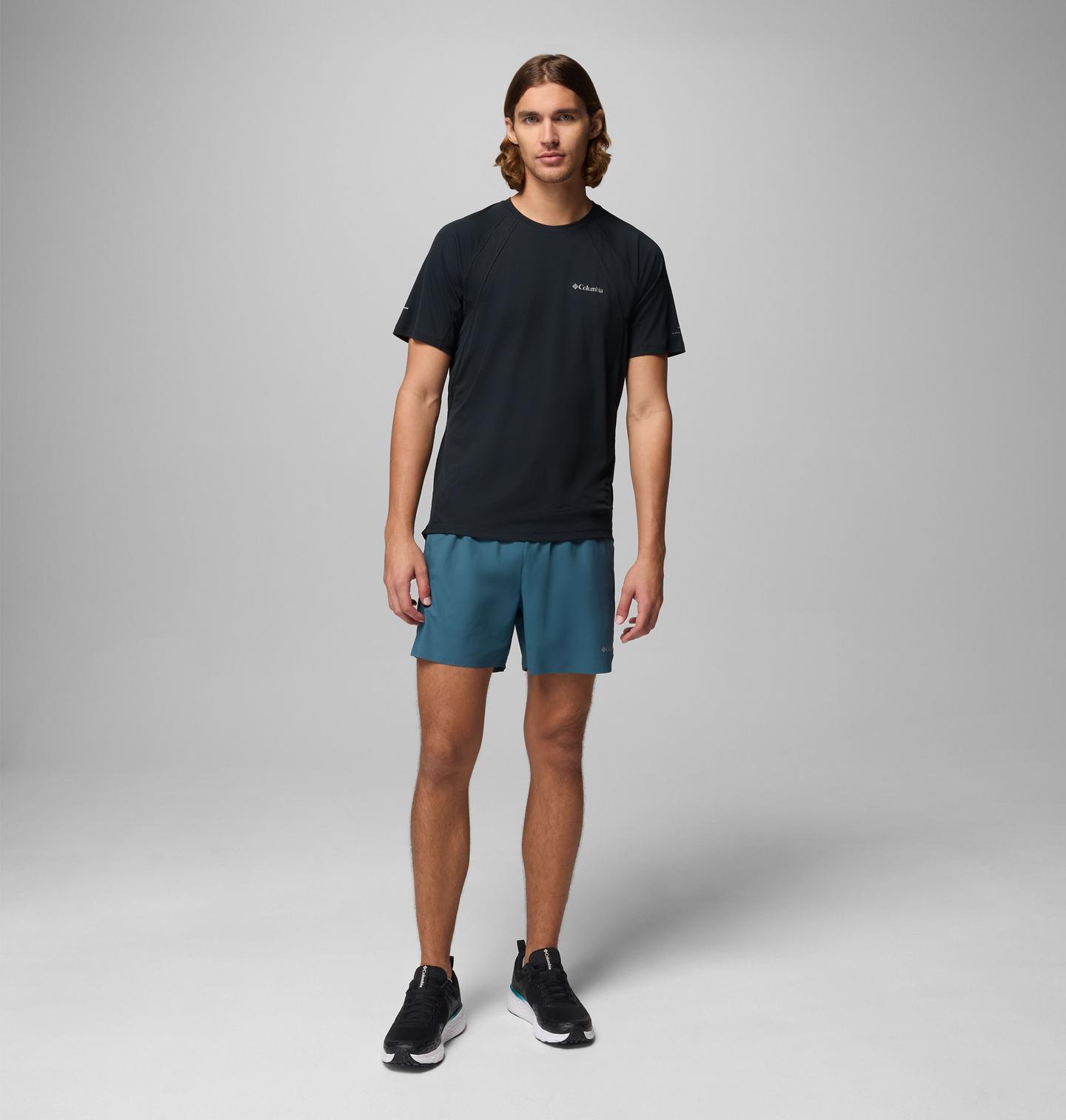 Мужская рубашка Columbia Stealth Spring Short Sleeve, цвет: Чёрный — фото 2