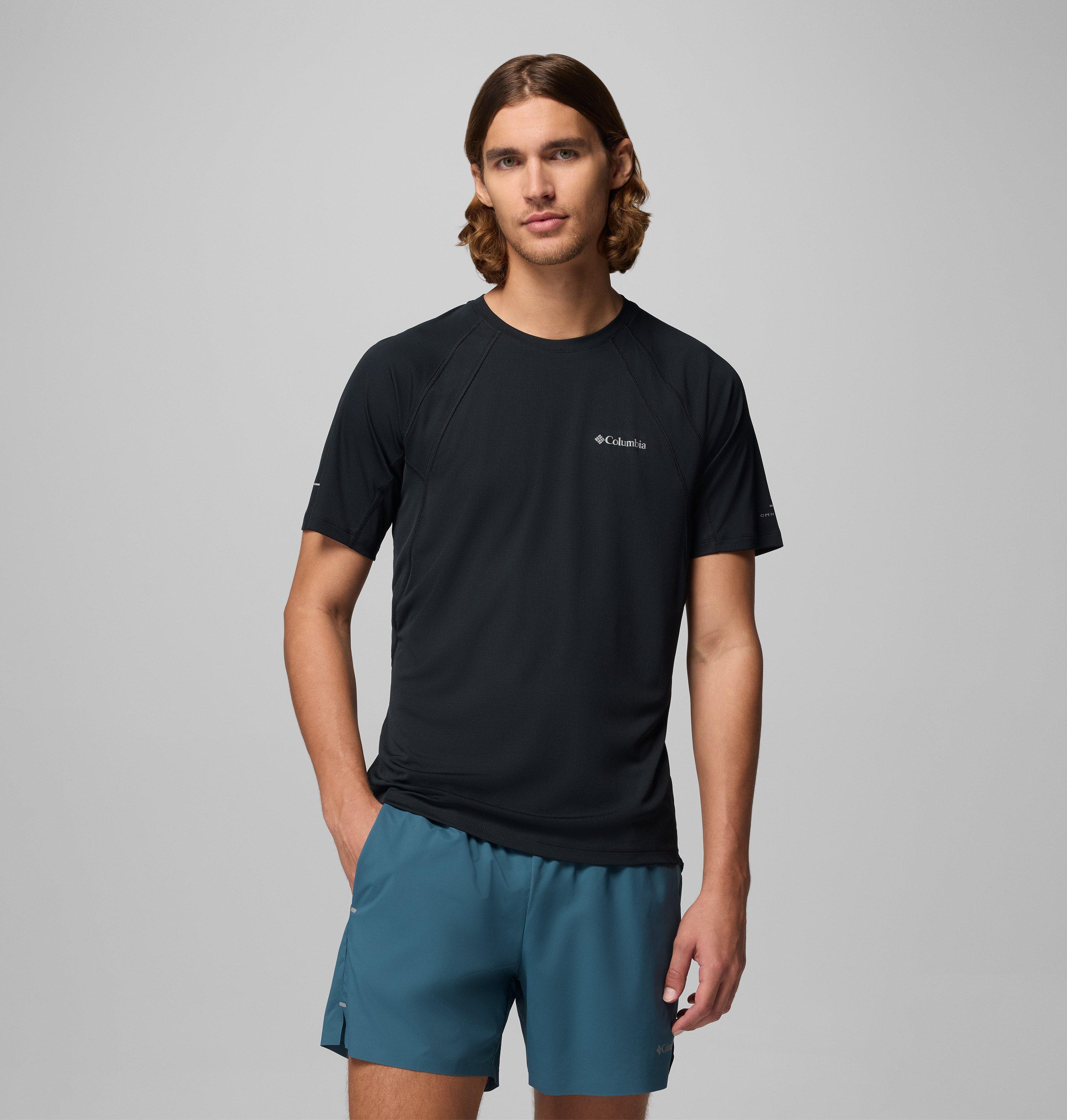 Columbia Sportswear Men's Black Columbia - Stealth Spring™ Technical T-Shirt - Xxl