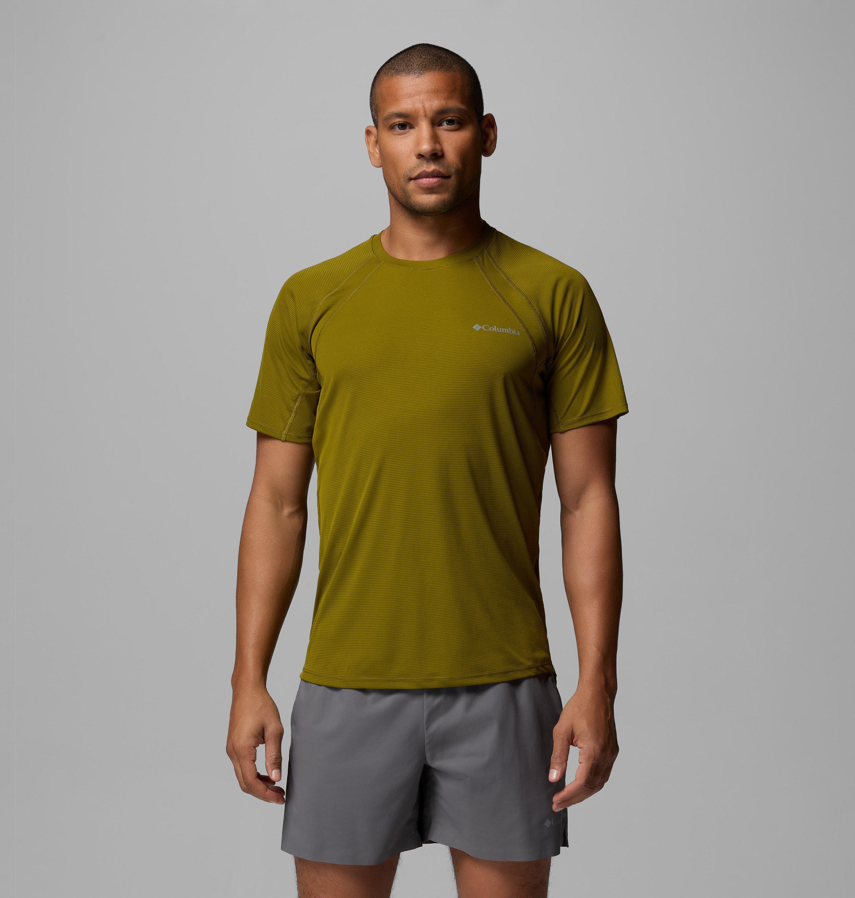 Columbia Sportswear Men's Green Columbia - Stealth Spring™ Technical T-Shirt - Mossy Xxl