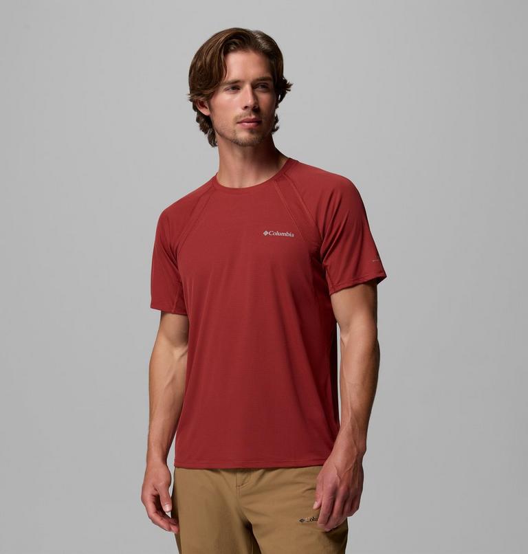 Men's Stealth Spring Technical T-Shirt, Color: Red Oxide, image 1