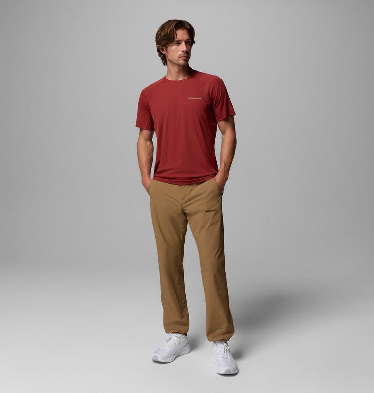 Men's Stealth Spring Technical T-Shirt, Color: Red Oxide, image 2
