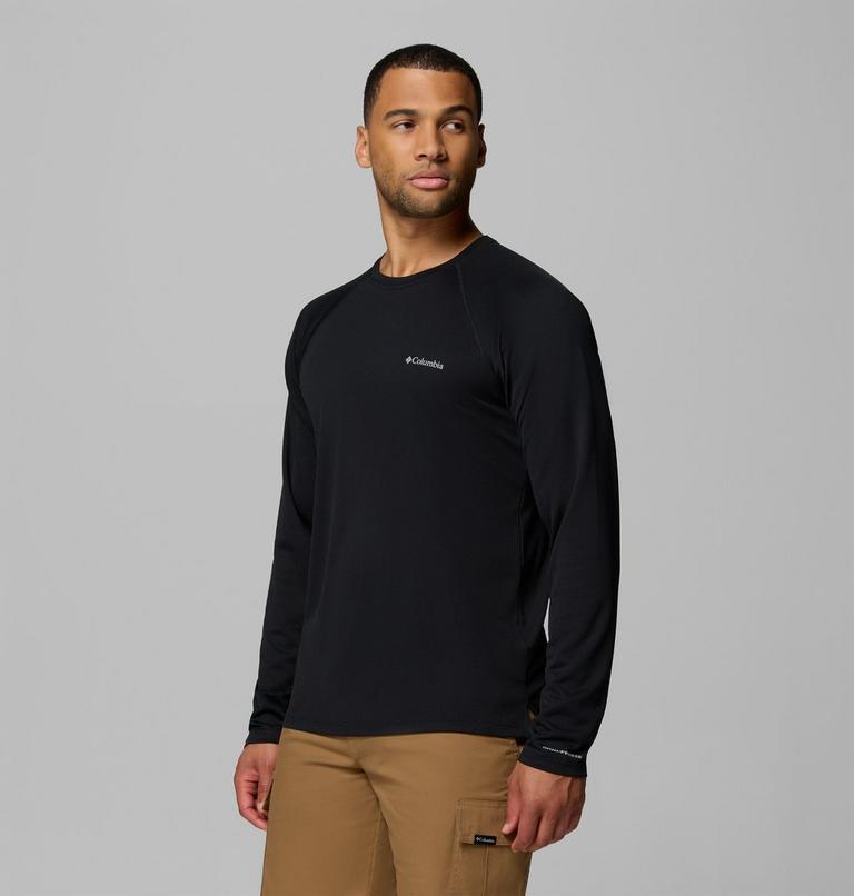 Men's Alpine Chill Pro Crew II Technical Long Sleeve T-Shirt, Color: Black, image 4