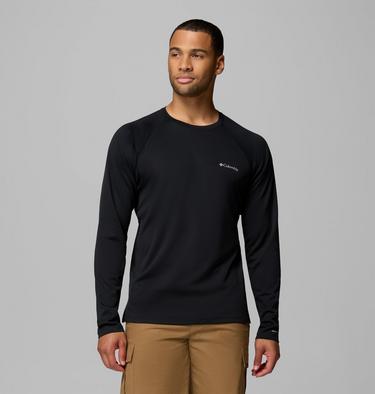 Men's Alpine Chill Pro Crew II Technical Long Sleeve T-Shirt, Color: Black, image 5