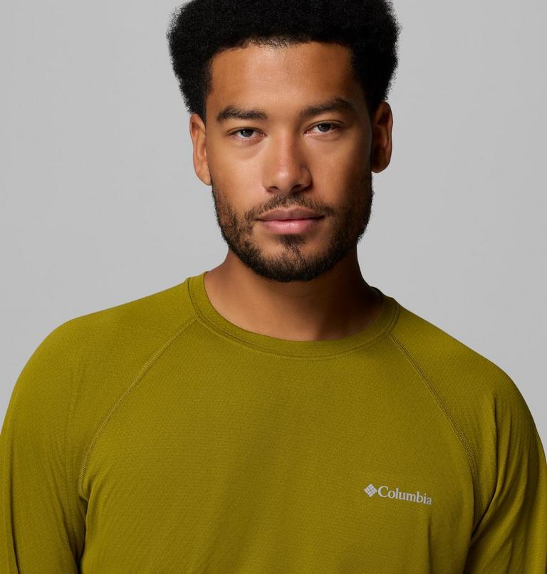 Men's Alpine Chill Pro Crew II Technical Long Sleeve T-Shirt, Color: Mossy Green, image 5