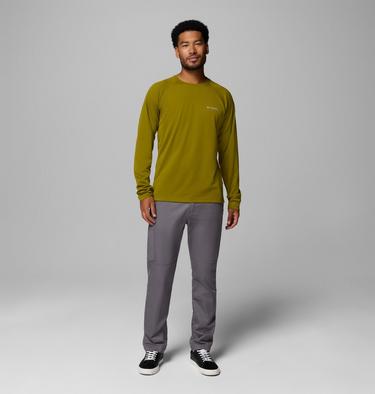 Men's Alpine Chill Pro Crew II Technical Long Sleeve T-Shirt, Color: Mossy Green, image 4