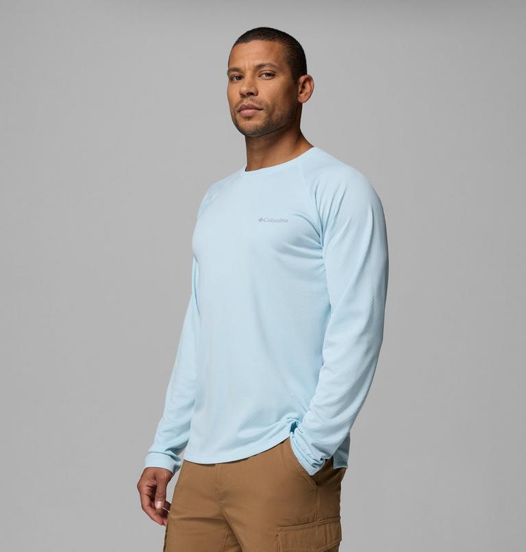 Men's Alpine Chill Pro Crew II Technical Long Sleeve T-Shirt, Color: Marine Light, image 4