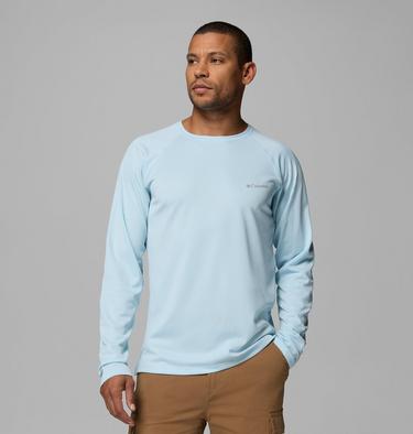 Men's Alpine Chill Pro Crew II Technical Long Sleeve T-Shirt, Color: Marine Light, image 1