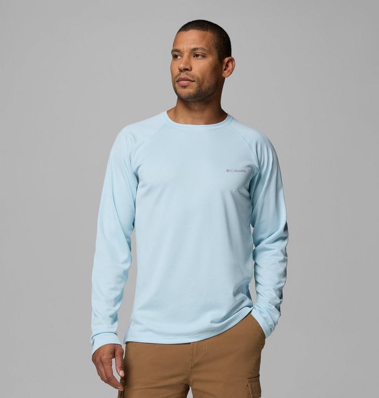 Men's Alpine Chill Pro Crew II Technical Long Sleeve T-Shirt, Color: Marine Light, image 1