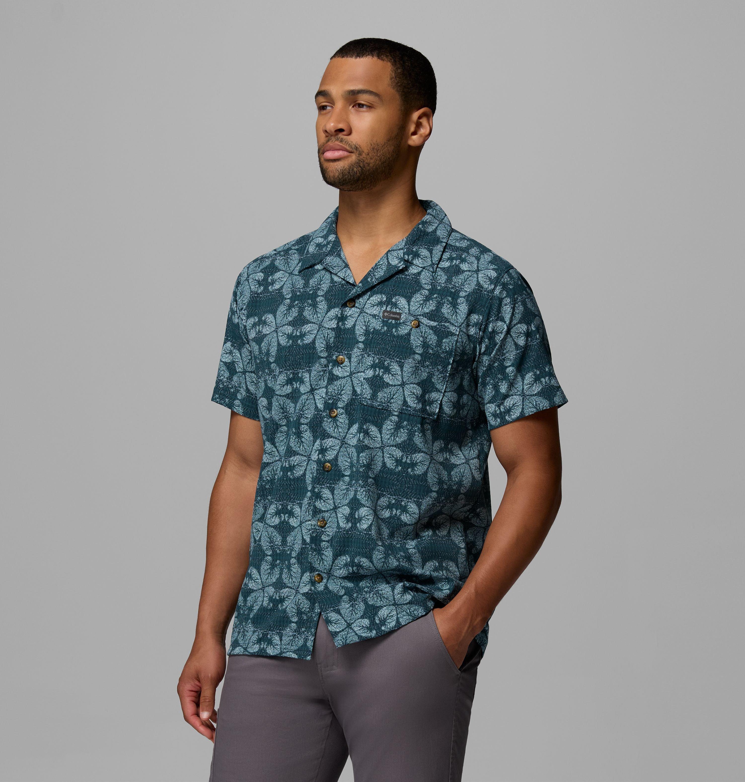Men's Utilizer Print Camp Shirt 4